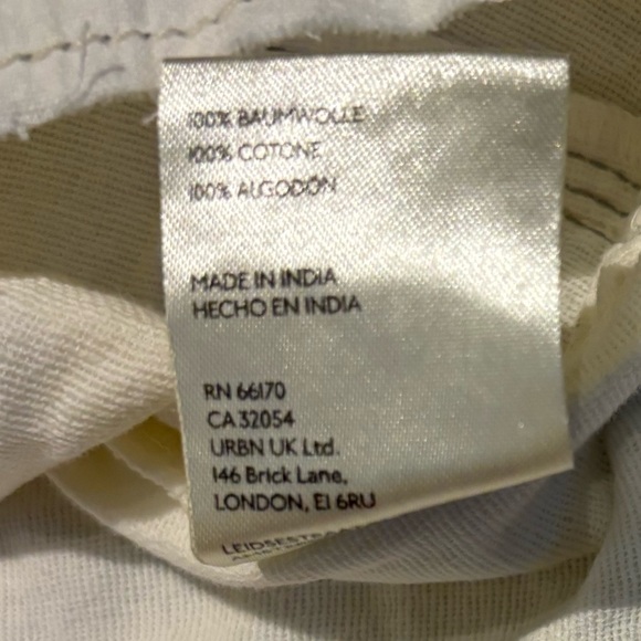 NWT💥Free People We The FreeWhite Short Sleeve white Tunic, XS oversized - Picture 8 of 8